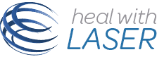 Logo Heal With Laser